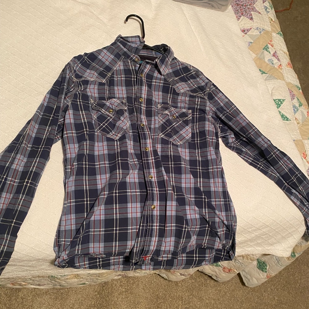Wrangler Pearl Snap Flannel